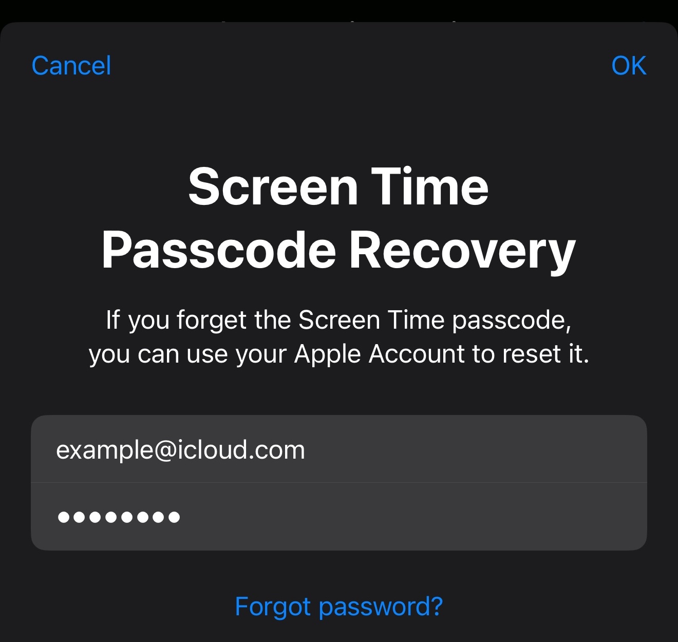 Recovery Account 2
