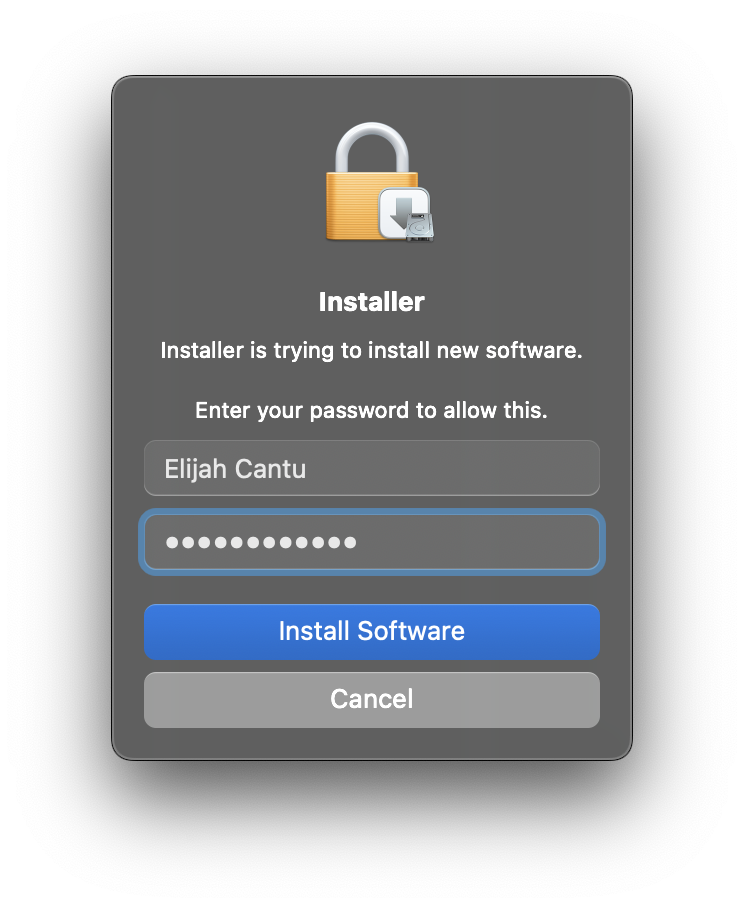 Enter Password