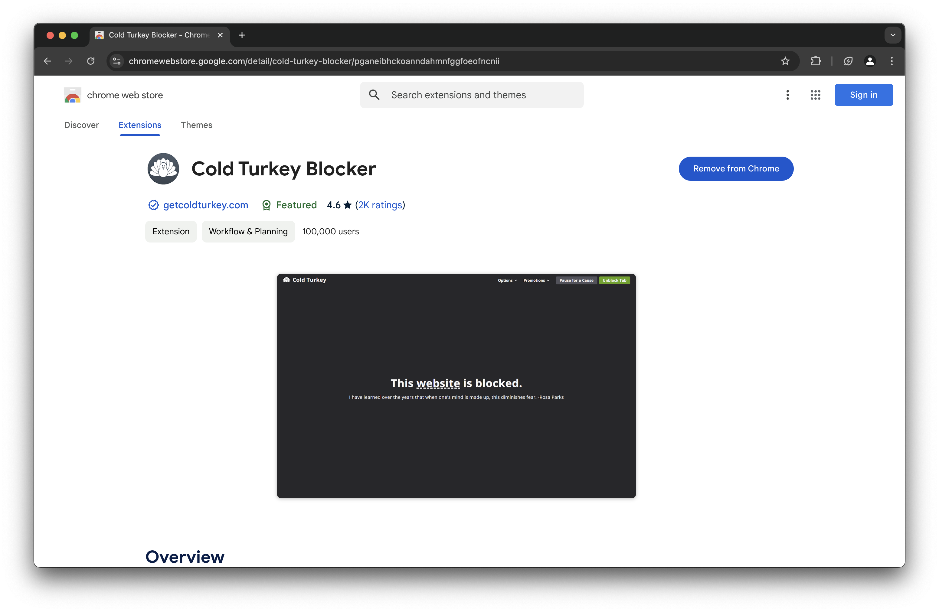 Chrome Extension